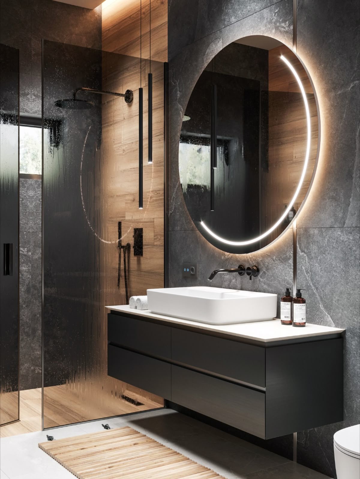 Oglinda LED Majestic Aura