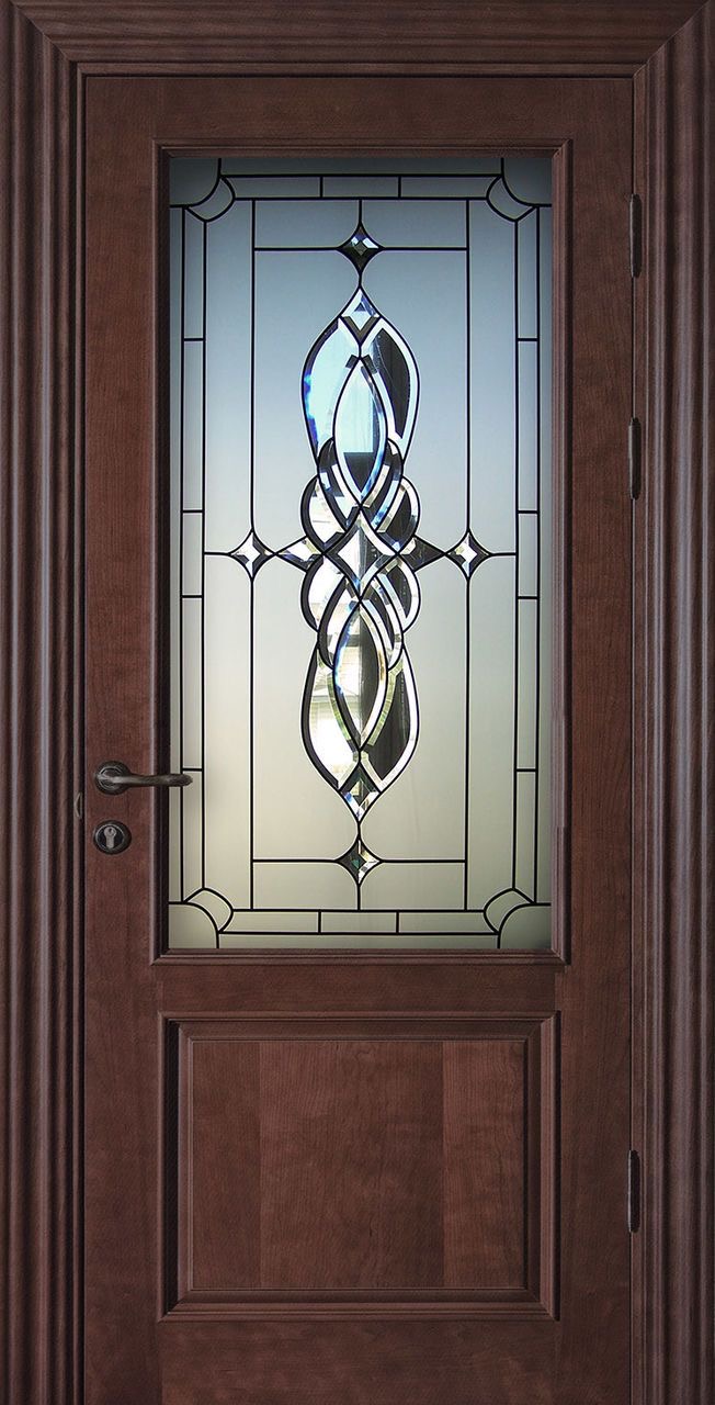 Sticla decorativa pentru usi interior
